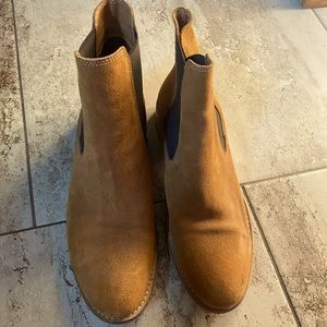 Little Burgundy Suede Chelsea Boot sz 7